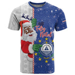 Afro Christmas in Cape Verde T shirt Black Santa Felix Natal - African Pride