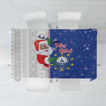 Afro Christmas in Cape Verde Tablecloth Black Santa Felix Natal - African Pride