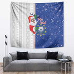 Afro Christmas in Cape Verde Tapestry Black Santa Felix Natal - African Pride