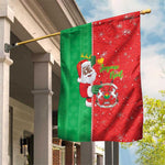 Afro Christmas in Burkina Faso Garden Flag Black Santa Joyeux Noel - African Pride