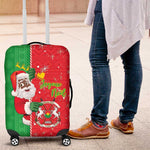 Afro Christmas in Burkina Faso Luggage Cover Black Santa Joyeux Noel - African Pride