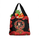 George Hardy Tuskegee Red Tail Pilots Grocery Bag Legacy of Courage - African Pride