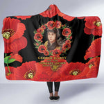 George Hardy Tuskegee Red Tail Pilots Hooded Blanket Legacy of Courage - African Pride