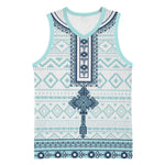 Eritrea Basketball Jersey African Pattern - Habesha Style - African Pride