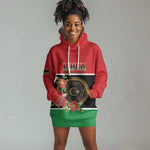 Personalized Happy Libya Hoodie Dress Independence Day - African Pride