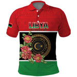 Personalized Happy Libya Polo Shirt Independence Day - African Pride