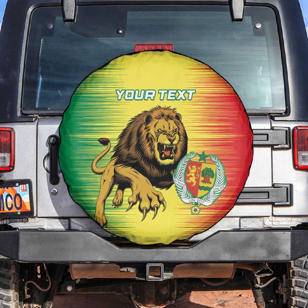 Custom Afro Senegal Football Tapestry Lions of Teranga - Flag Style LT15 main image 1