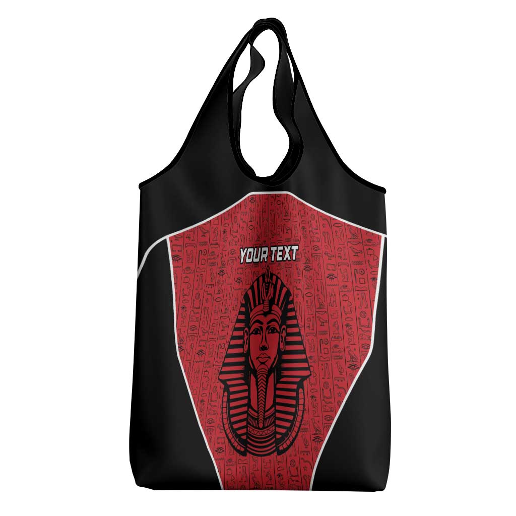 Egypt Football Custom Grocery Bag Ancient Egypt Style
