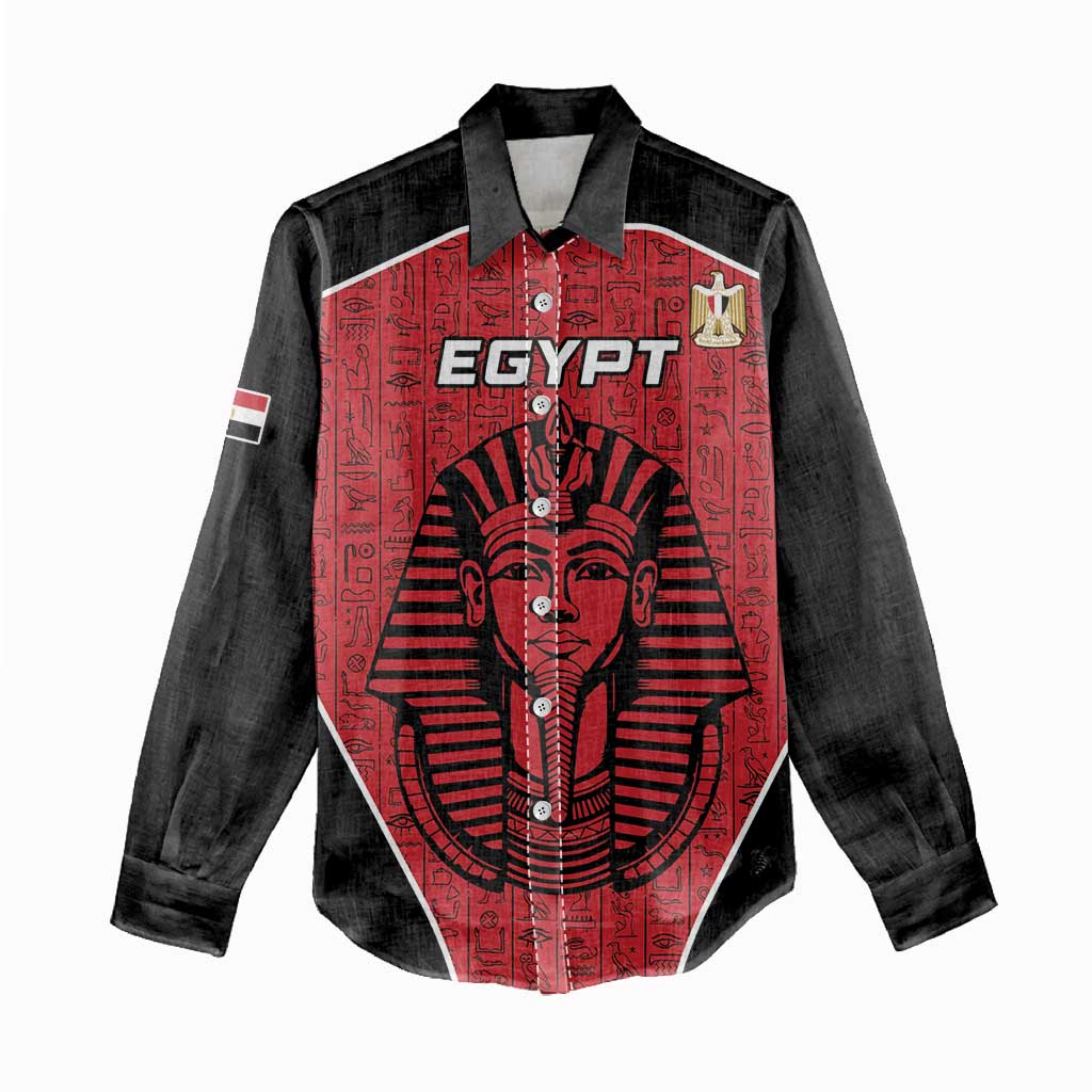 Egypt Football Custom Women Casual Shirt Ancient Egypt Style LT15
