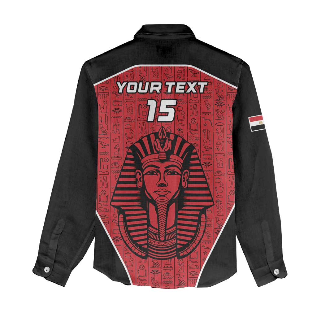 Egypt Football Custom Women Casual Shirt Ancient Egypt Style LT15