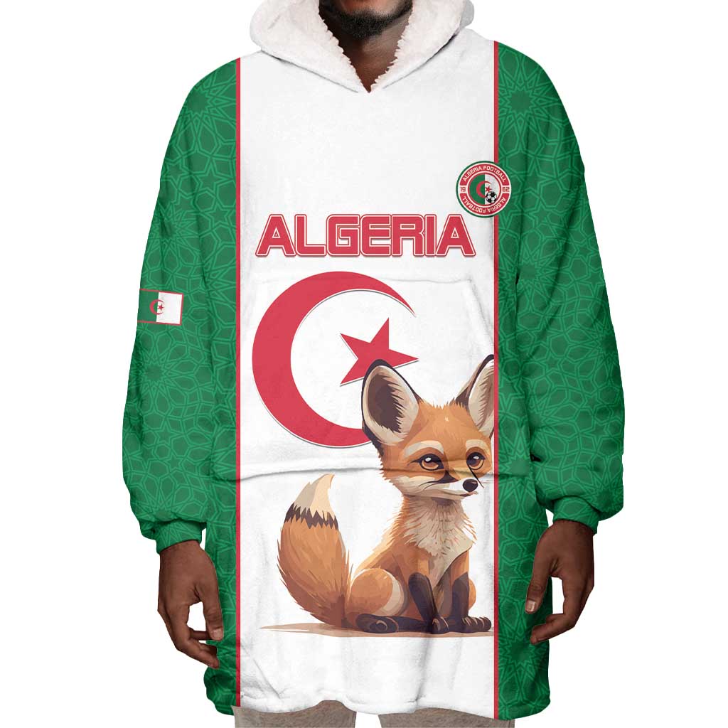Algeria Rugby Custom Hooded Blanket Go Les Lionceaux LT15