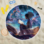 Black Girls Book Lovers Beach Blanket So Many Books - So Little Time