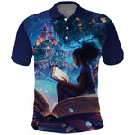 Black Girls Book Lovers Polo Shirt So Many Books - So Little Time
