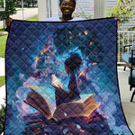 Black Girls Book Lovers Quilt So Many Books - So Little Time