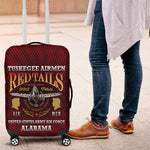 Tuskegee Red Tails Airmen Luggage Cover WWII Legacy Tribute - African Pride