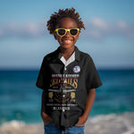Personalized Red Tails Legacy Kid Hawaiian Shirt WWII Legacy Tribute - Black Color - African Pride