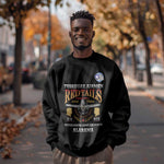 Personalized Red Tails Legacy Sweatshirt WWII Legacy Tribute - Black Color - African Pride