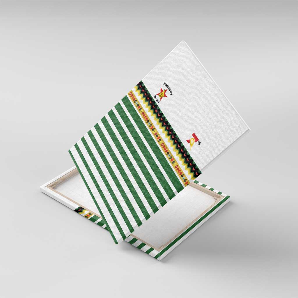 Zimbabwe Rugby Sevens Canvas Wall Art Go Cheetahs - African Pride