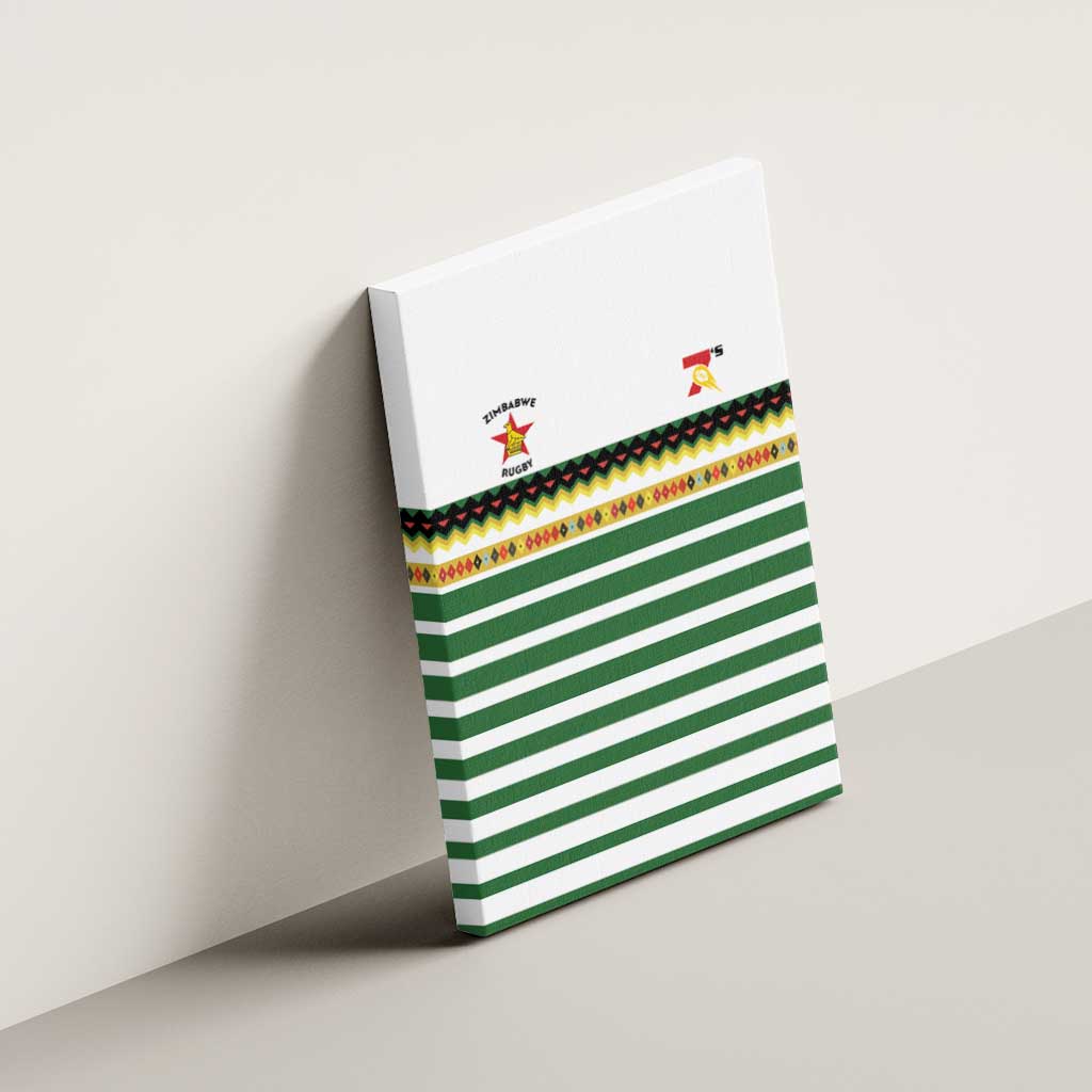 Zimbabwe Rugby Sevens Canvas Wall Art Go Cheetahs - African Pride