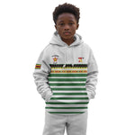 Zimbabwe Rugby Sevens Custom Kid Hoodie Go Cheetahs - African Pride
