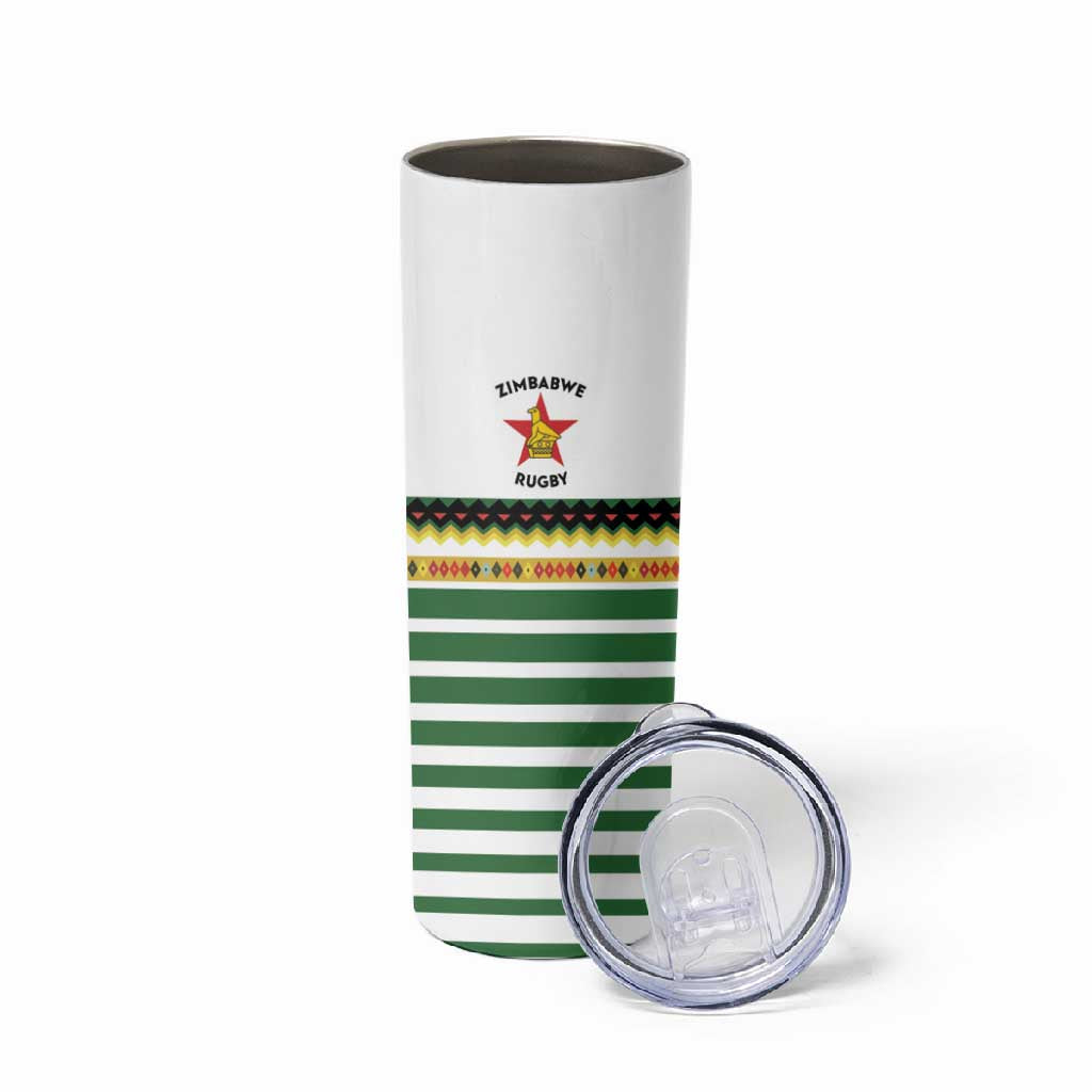 Zimbabwe Rugby Sevens Skinny Tumbler Go Cheetahs - African Pride
