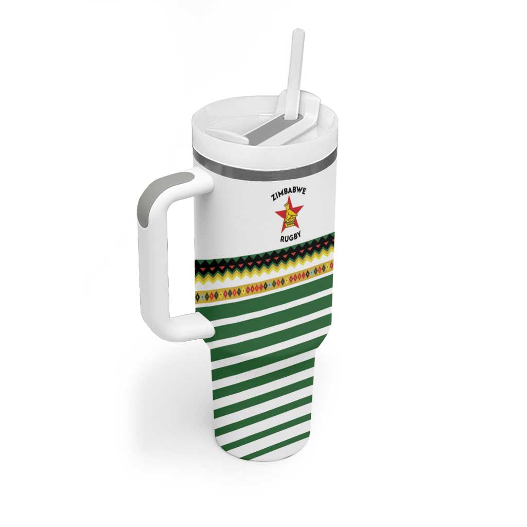 Zimbabwe Rugby Sevens Tumbler With Handle Go Cheetahs - African Pride