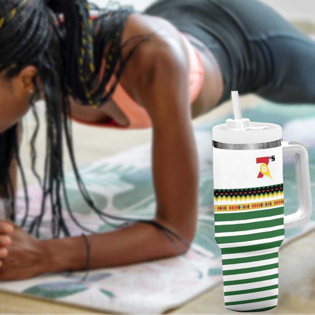 Zimbabwe Rugby Sevens Tumbler With Handle Go Cheetahs - African Pride