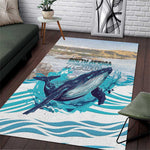 South Africa Whale Hermanus Fest Area Rug - African Pride