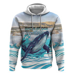 Personalized South Africa Whale Hermanus Fest Hoodie - African Pride
