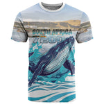 Personalized South Africa Whale Hermanus Fest T shirt - African Pride