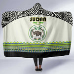 Sudan Hooded Blanket Coat Of Arms 1956-1970 With African Pattern - African Pride