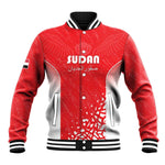 Custom Sudan Football Baseball Jacket Yalla Falcons of Jediane - African Pride