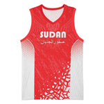 Custom Sudan Football Basketball Jersey Yalla Falcons of Jediane - African Pride