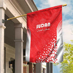 Sudan Football Garden Flag Yalla Falcons of Jediane - African Pride