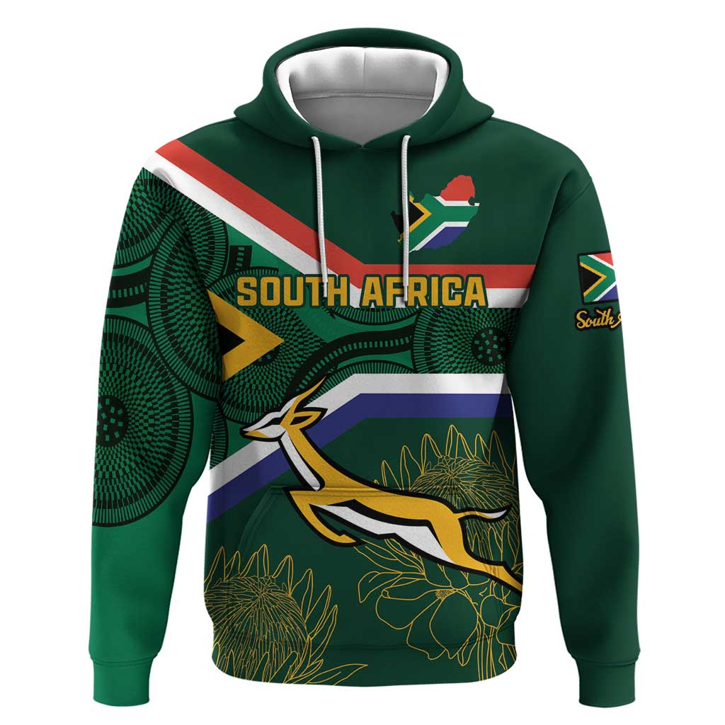 Custom South Africa Rugby Sarong Cute Springboks Mascot LT14 main image 1