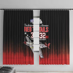 Tuskegee Red Tails Airmen WWII Tribute Window Curtain 332nd Fighter Group - Black - African Pride