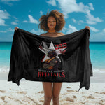 Tuskegee Airmen Red Tails Legacy Sarong African American Pilots - Black - African Pride