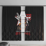 Tuskegee Airmen Red Tails Legacy Window Curtain African American Pilots - Black - African Pride