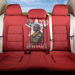 Tuskegee Airmen Red Tails Legacy Back Car Seat Cover African American Pilots - Red - African Pride