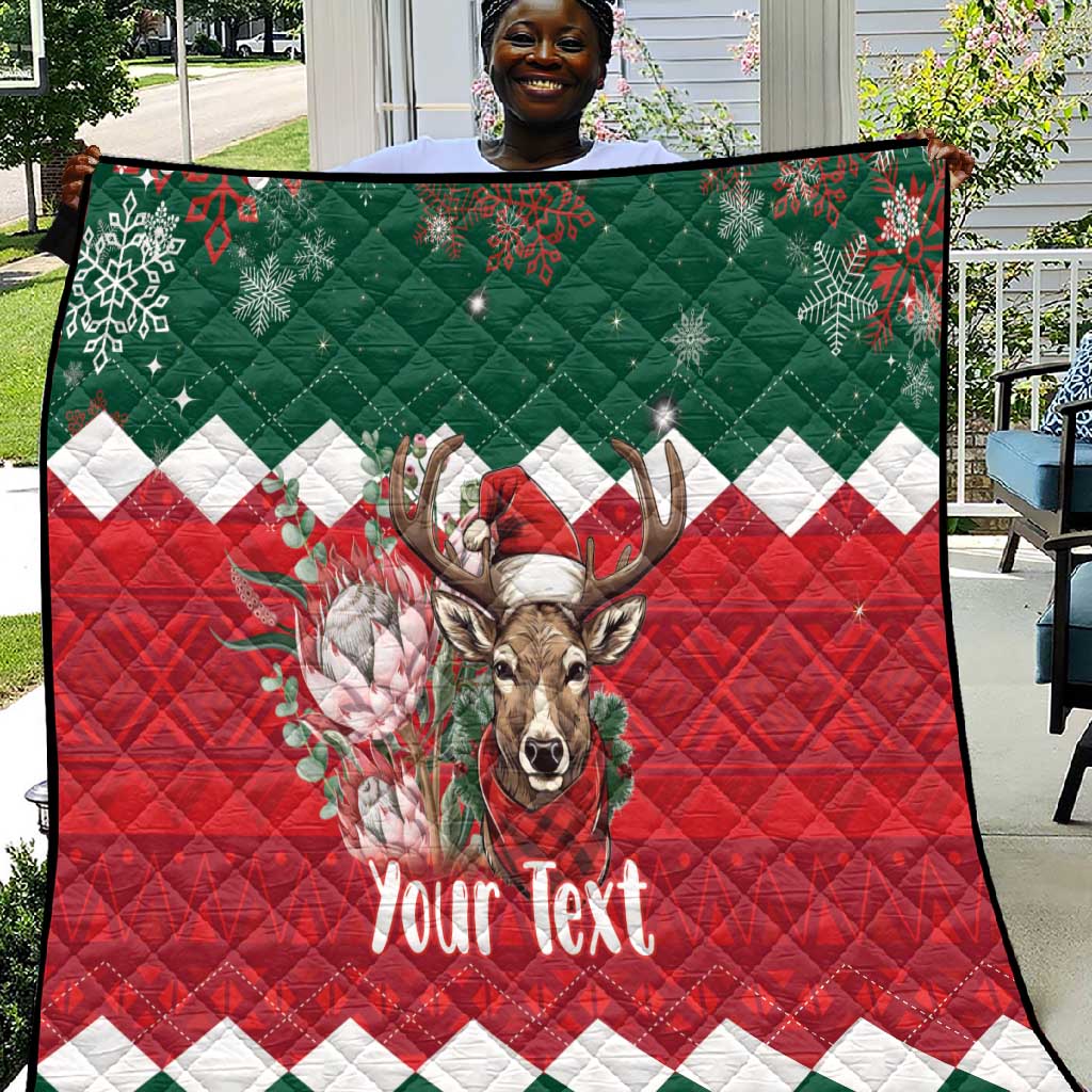 Afro-Jamaicans Quilt Coat Of Arms - Merry Christmas LT15