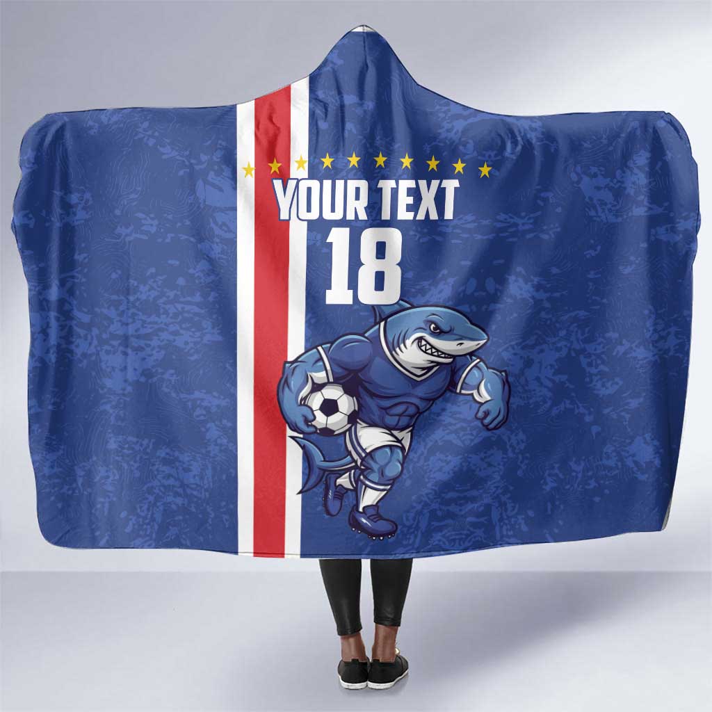 Cape Verde Pride Custom Hooded Blanket The First Voyage Of Champions - African Pride