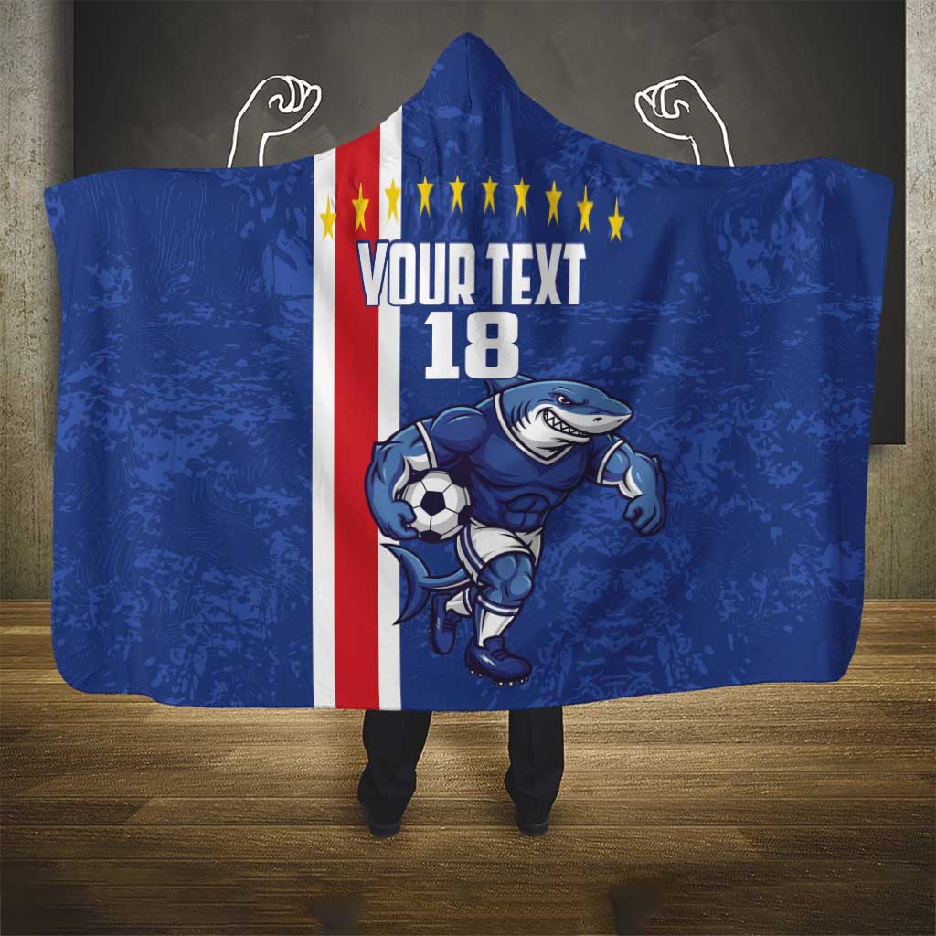 Cape Verde Pride Custom Hooded Blanket The First Voyage Of Champions - African Pride