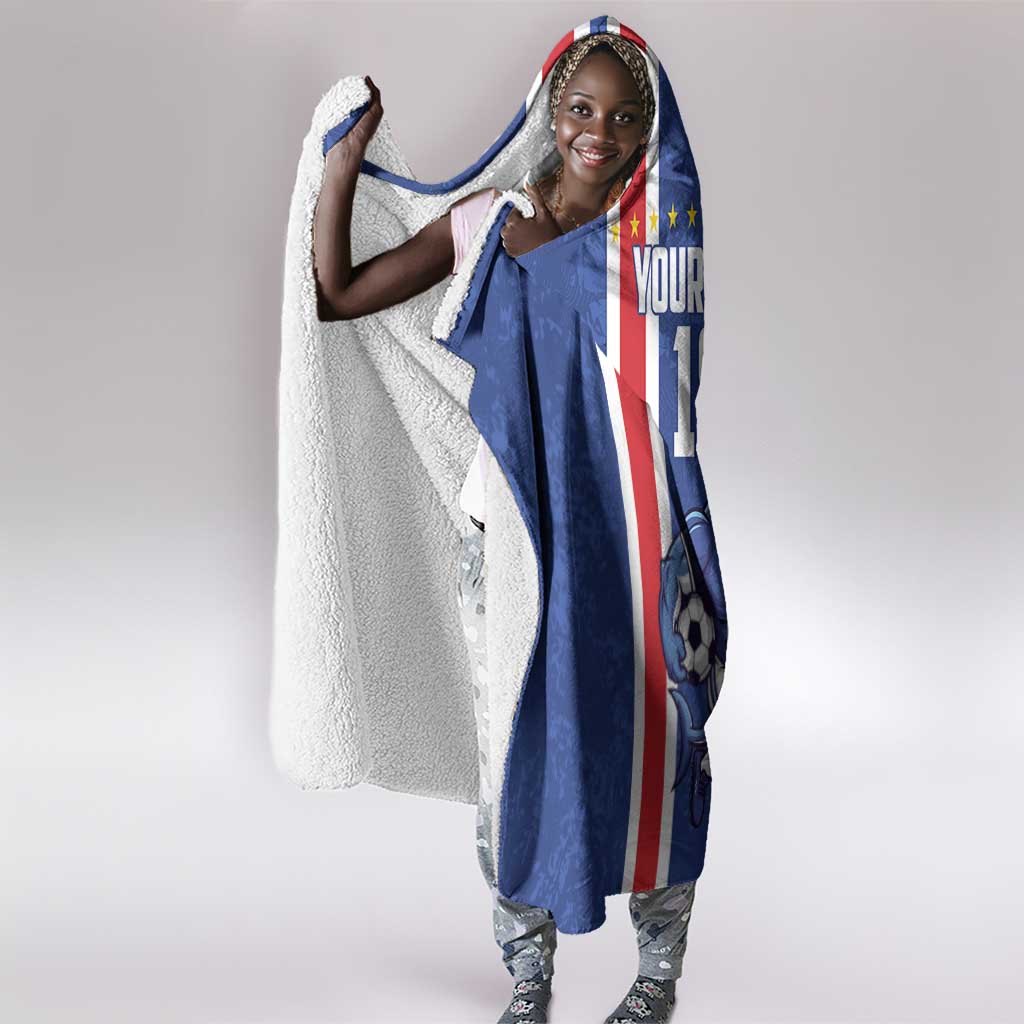 Cape Verde Pride Custom Hooded Blanket The First Voyage Of Champions - African Pride
