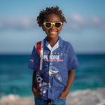 Cape Verde Pride Custom Kid Hawaiian Shirt The First Voyage Of Champions - African Pride