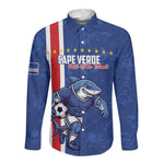Cape Verde Pride Custom Long Sleeve Button Shirt The First Voyage Of Champions - African Pride