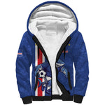 Cape Verde Pride Custom Sherpa Hoodie The First Voyage Of Champions - African Pride