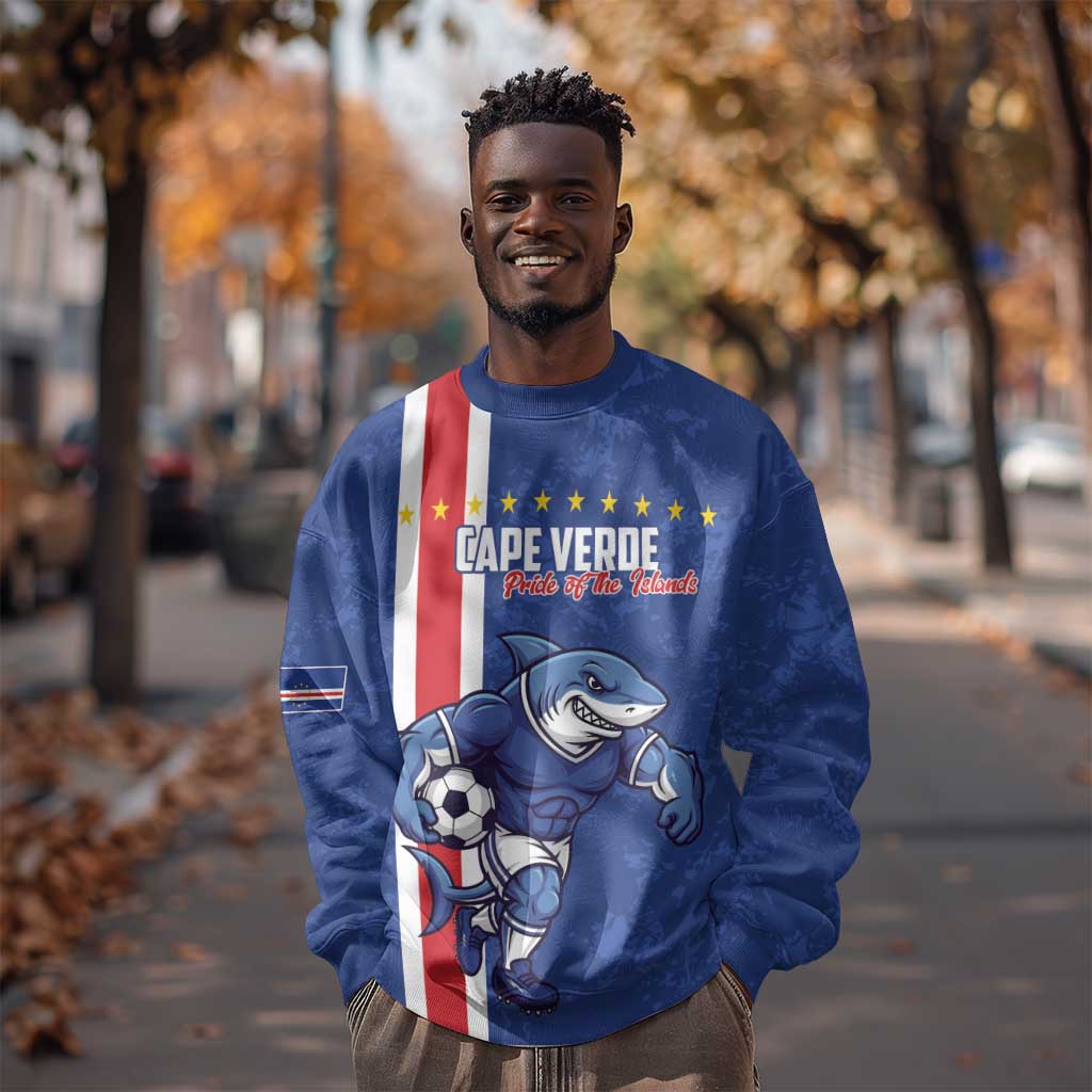 Cape Verde Pride Custom Sweatshirt The First Voyage Of Champions - African Pride