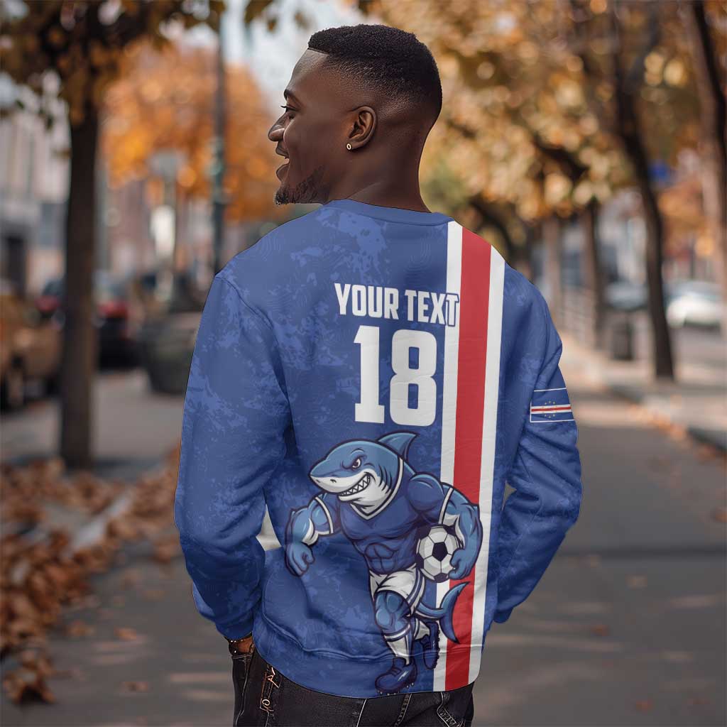 Cape Verde Pride Custom Sweatshirt The First Voyage Of Champions - African Pride