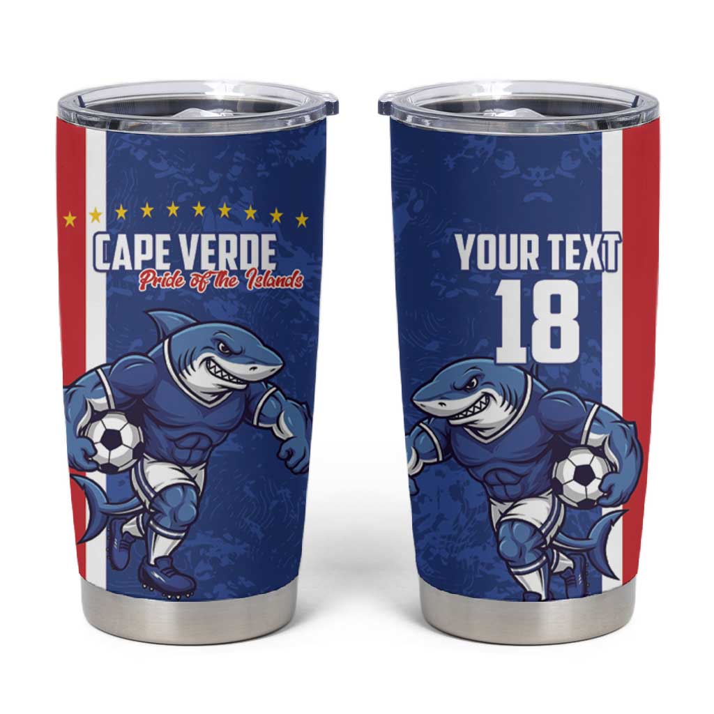 Cape Verde Pride Custom Tumbler Cup The First Voyage Of Champions - African Pride