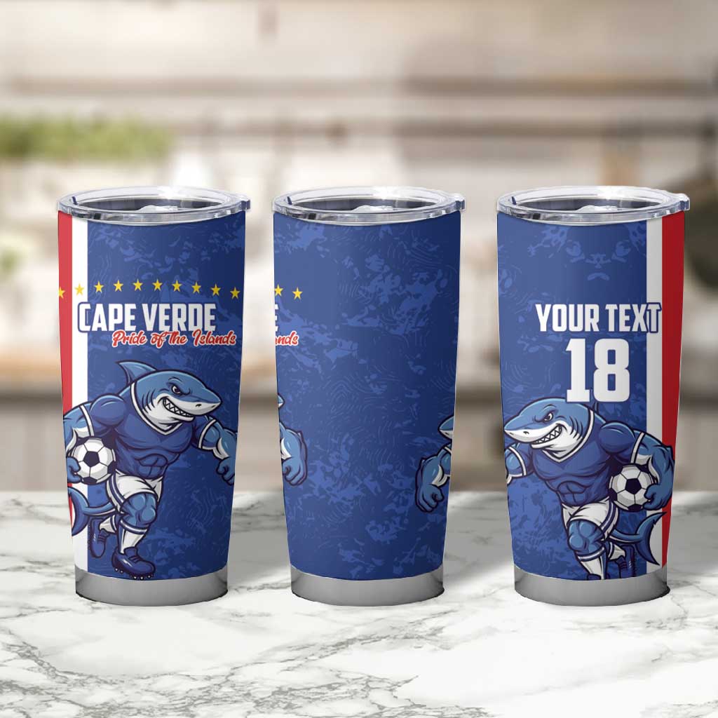 Cape Verde Pride Custom Tumbler Cup The First Voyage Of Champions - African Pride
